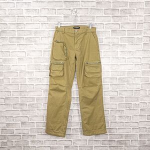 CHERRY LA Men's Utility Cargo Pants in Thyme Khaki beige size 28